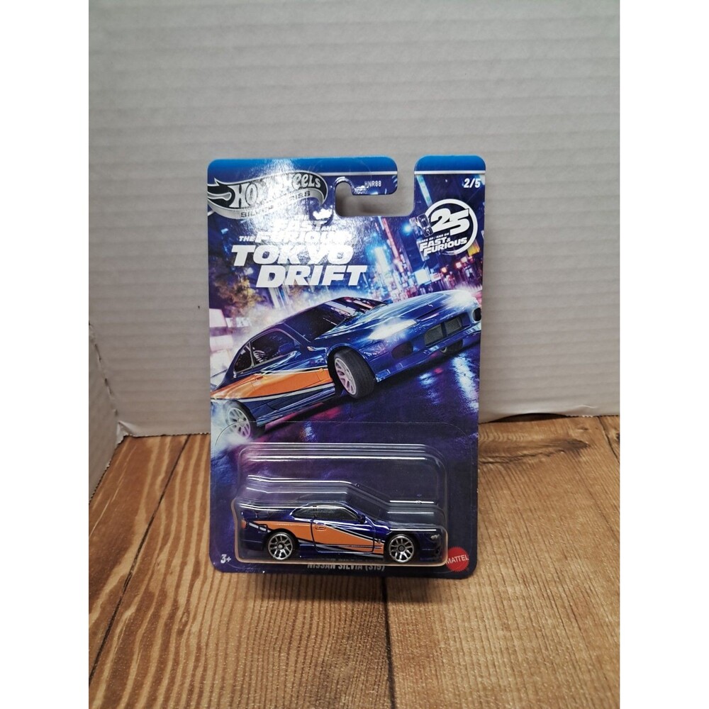 2026 Hot Wheels Nissan Silvia (S15) #2 Dark Blue Fast & Furious Tokyo Drift